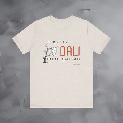 Strictly Dalí – Time Melts. Art Lasts. T-Shirt | Surrealist Artist Graphic Tee | Salvador Dalí Inspired Shirt