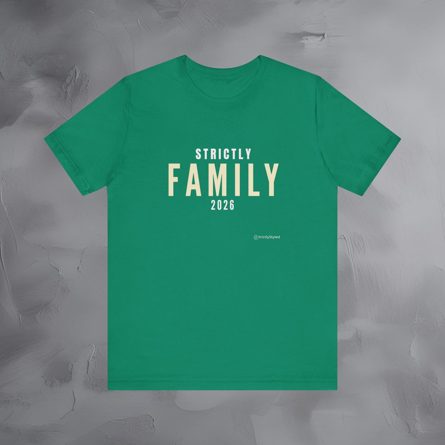 Strictly Family Shirt Minimalist New Year Intention T Shirt Unisex Graphic Tee