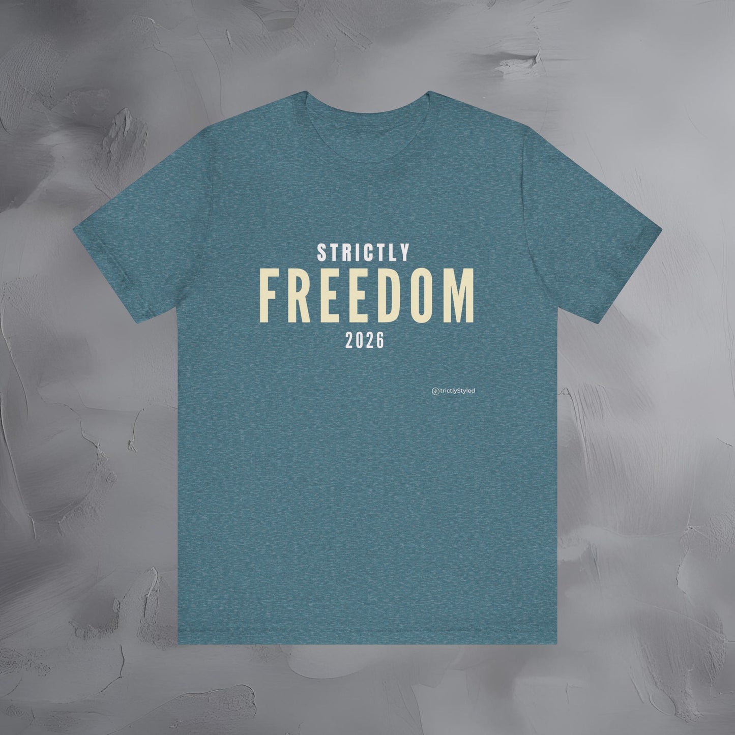 Strictly Freedom Shirt Minimalist New Year Intention T Shirt Unisex Graphic Tee