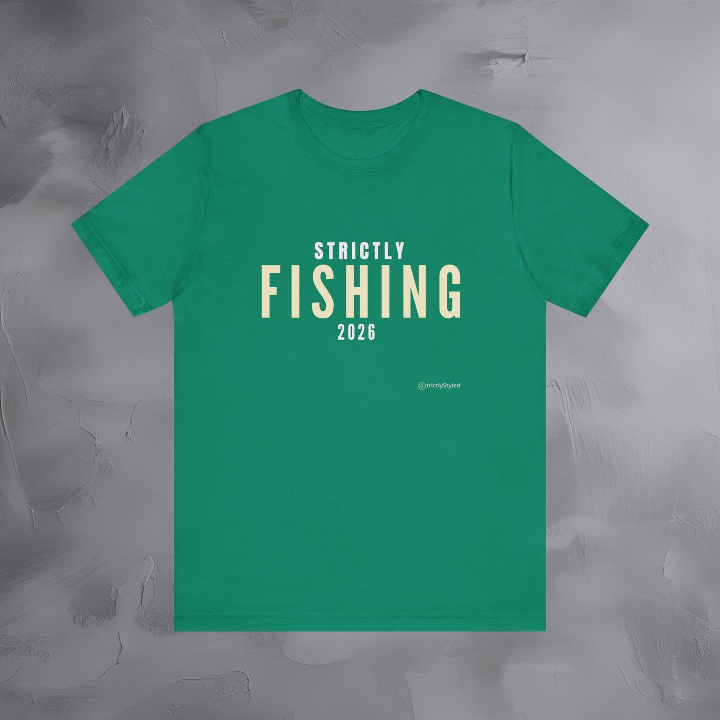 Strictly Fishing Shirt Minimalist New Year Intention T Shirt Unisex Graphic Tee