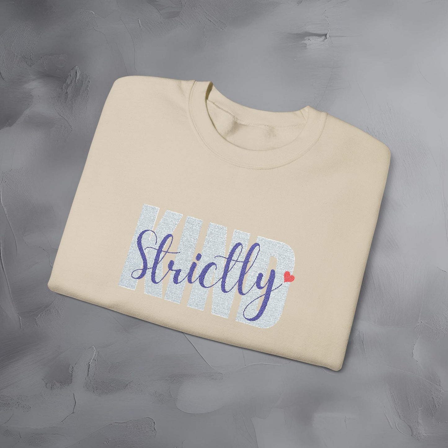 Strictly Kind - Embroidered Sweatshirt
