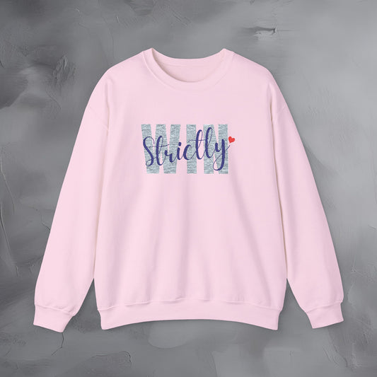 Strictly Win - Embroidered Sweatshirt