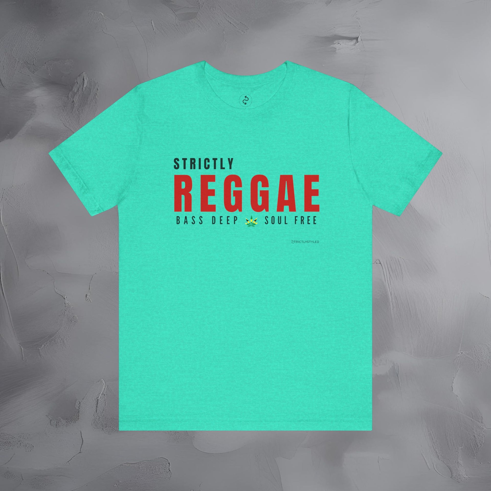 Strictly Reggae – Bass Deep. Soul Free. T-Shirt | Reggae Music Graphic Tee | Jamaican Roots Lifestyle Shirt