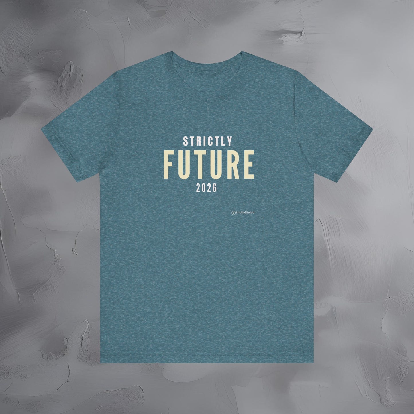 Strictly Future Shirt Minimalist New Year Intention T Shirt Unisex Graphic Tee