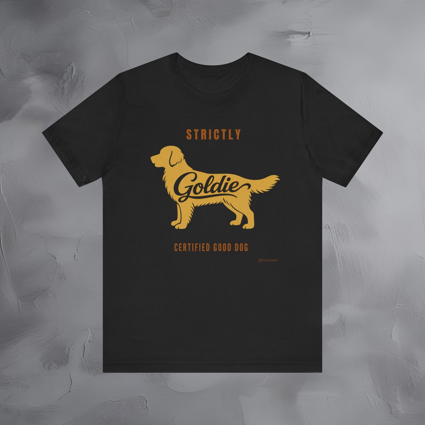 Strictly Goldie Golden Retriever T Shirt