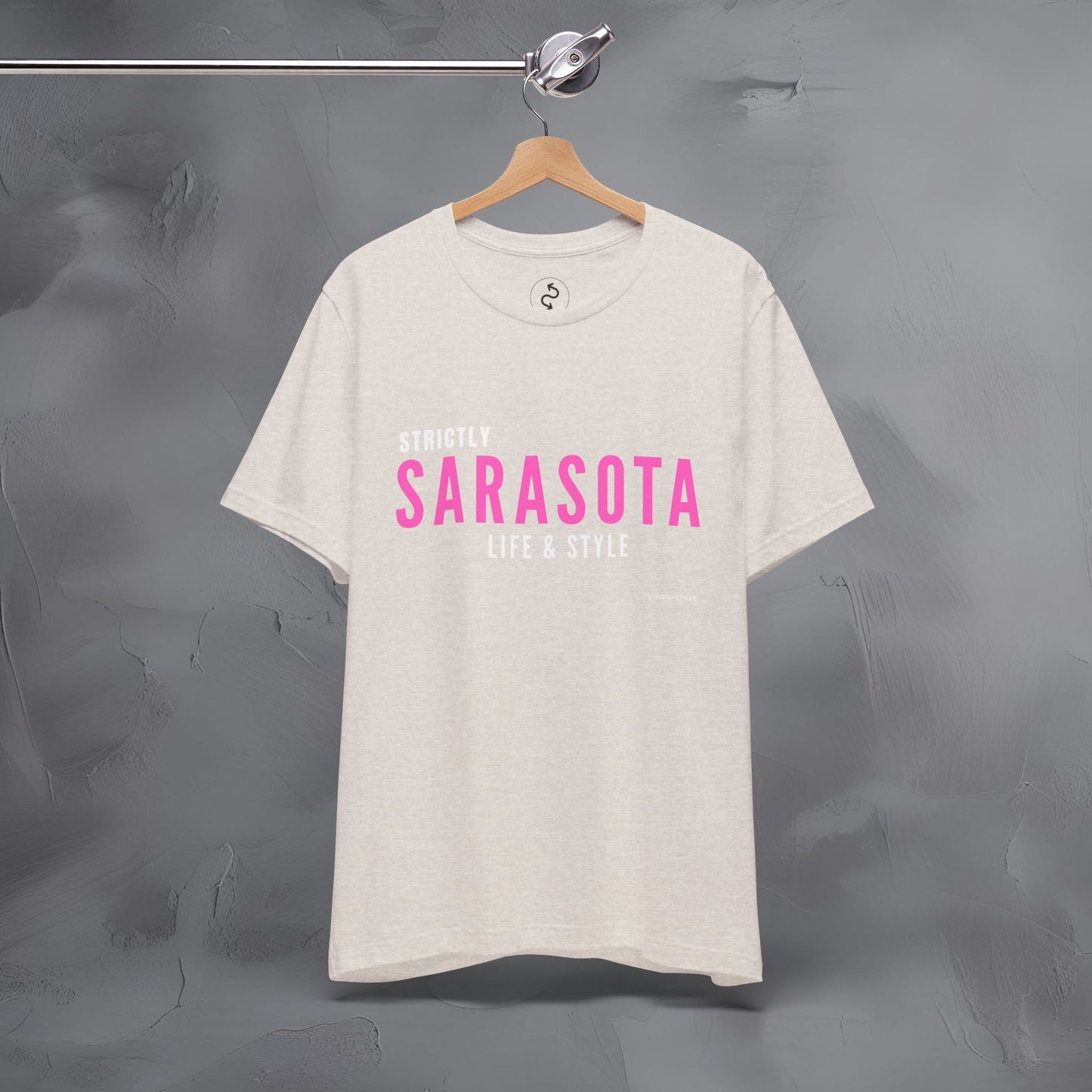 Strictly Sarasota Life & Style T-Shirt | Coastal Florida Lifestyle Tee | Gulf Coast Beachwear Graphic Shirt