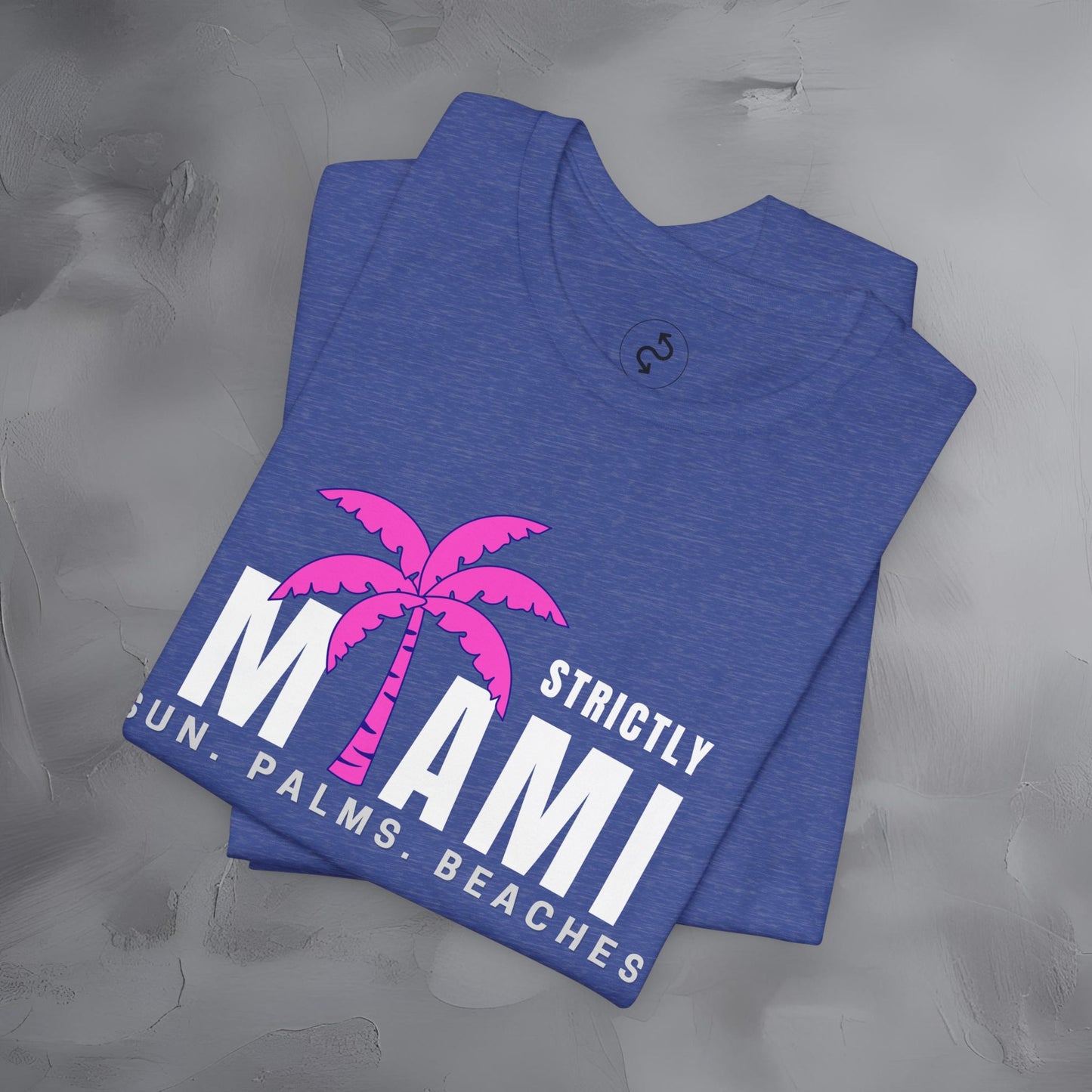 Strictly Miami T-Shirt – Sun Palms Beaches City Vibes Tee