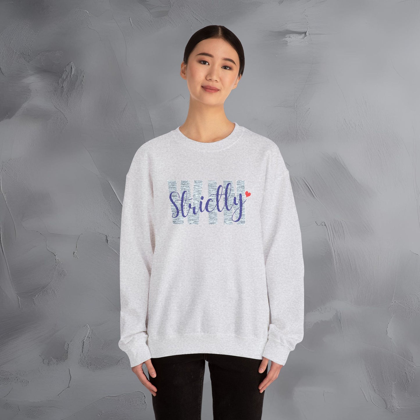 Strictly Win - Embroidered Sweatshirt