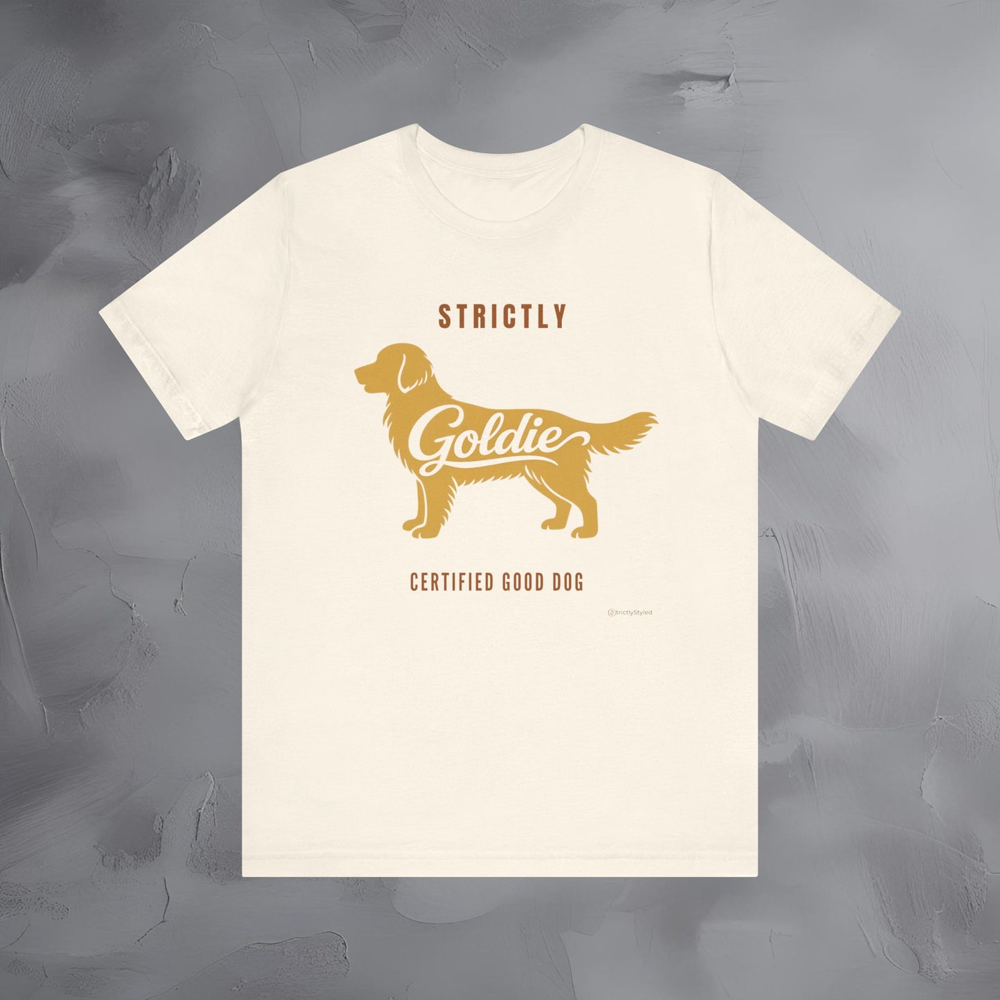 Strictly Goldie Golden Retriever T Shirt