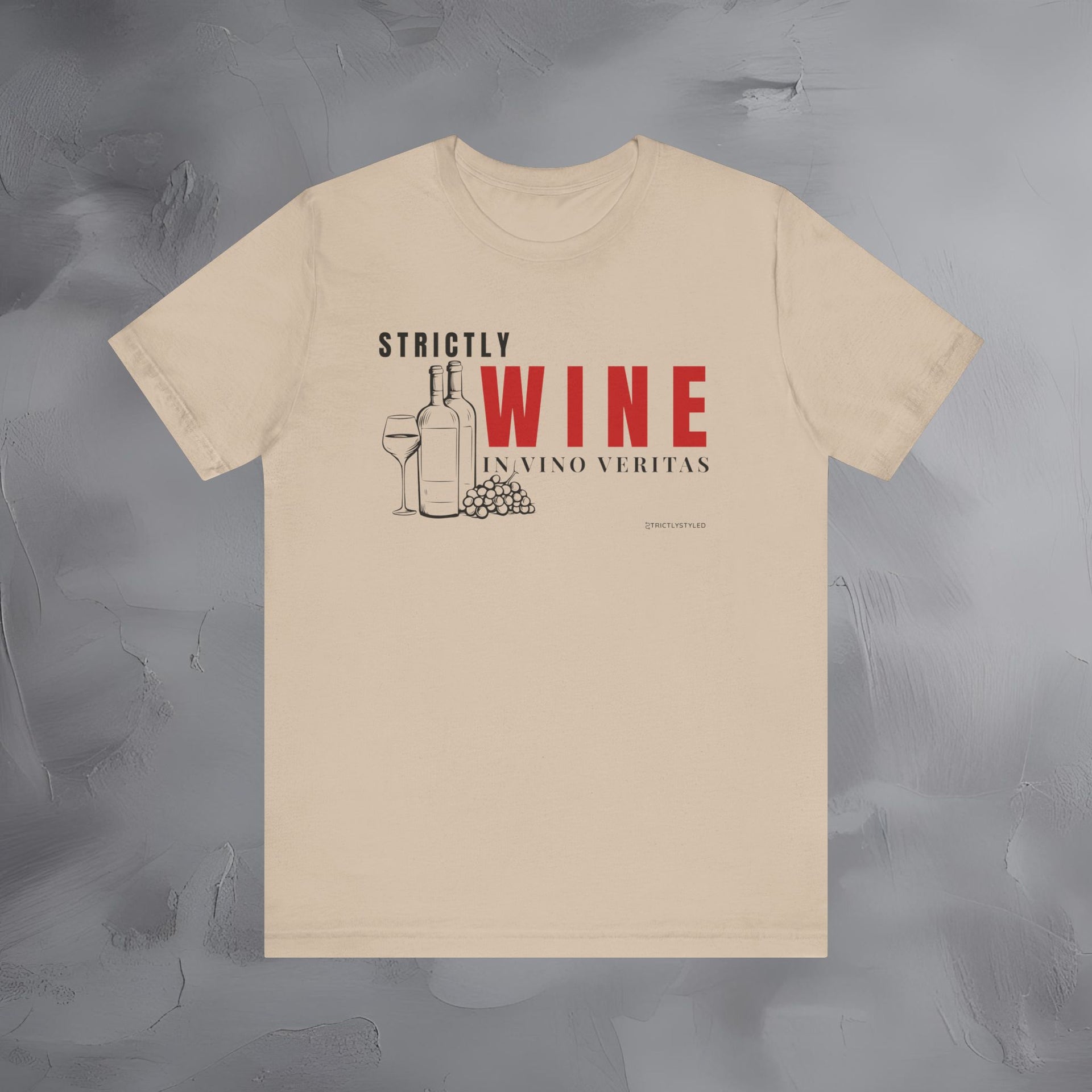 Wine Lover Graphic Tee - In Vino Veritas - Vineyard Lifestyle Shirt