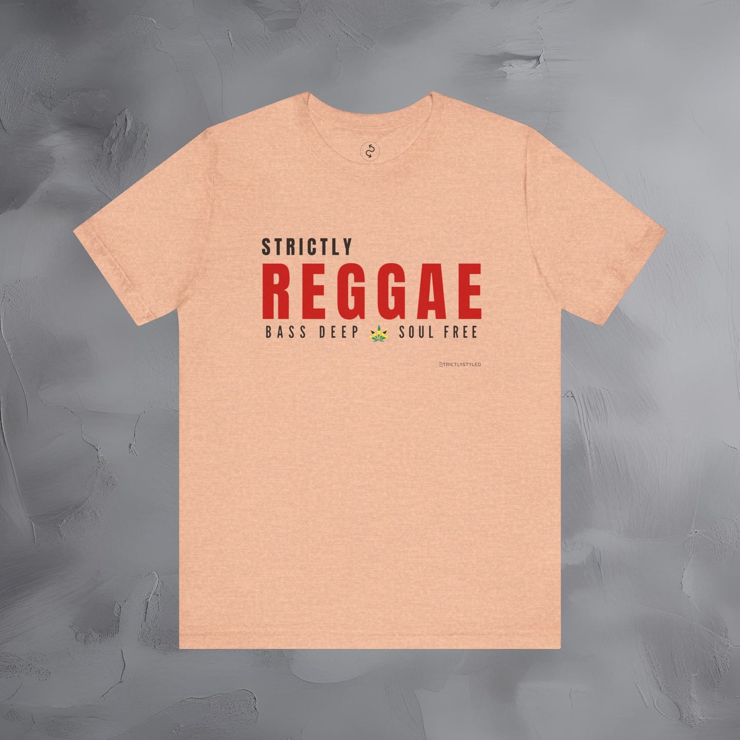 Strictly Reggae – Bass Deep. Soul Free. T-Shirt | Reggae Music Graphic Tee | Jamaican Roots Lifestyle Shirt
