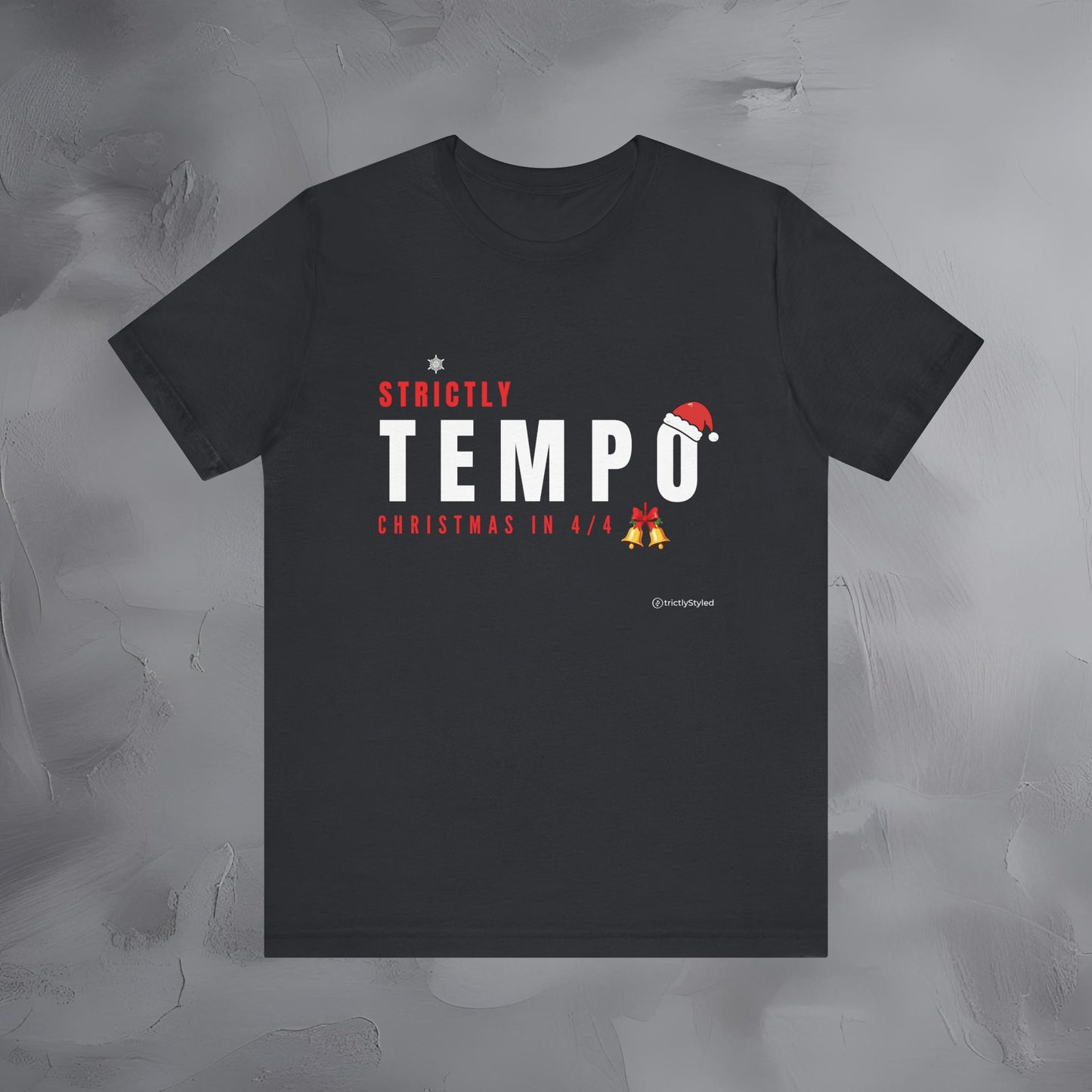 Strictly Tempo – Christmas in 4/4 - Funny Music Theory Christmas Shirt