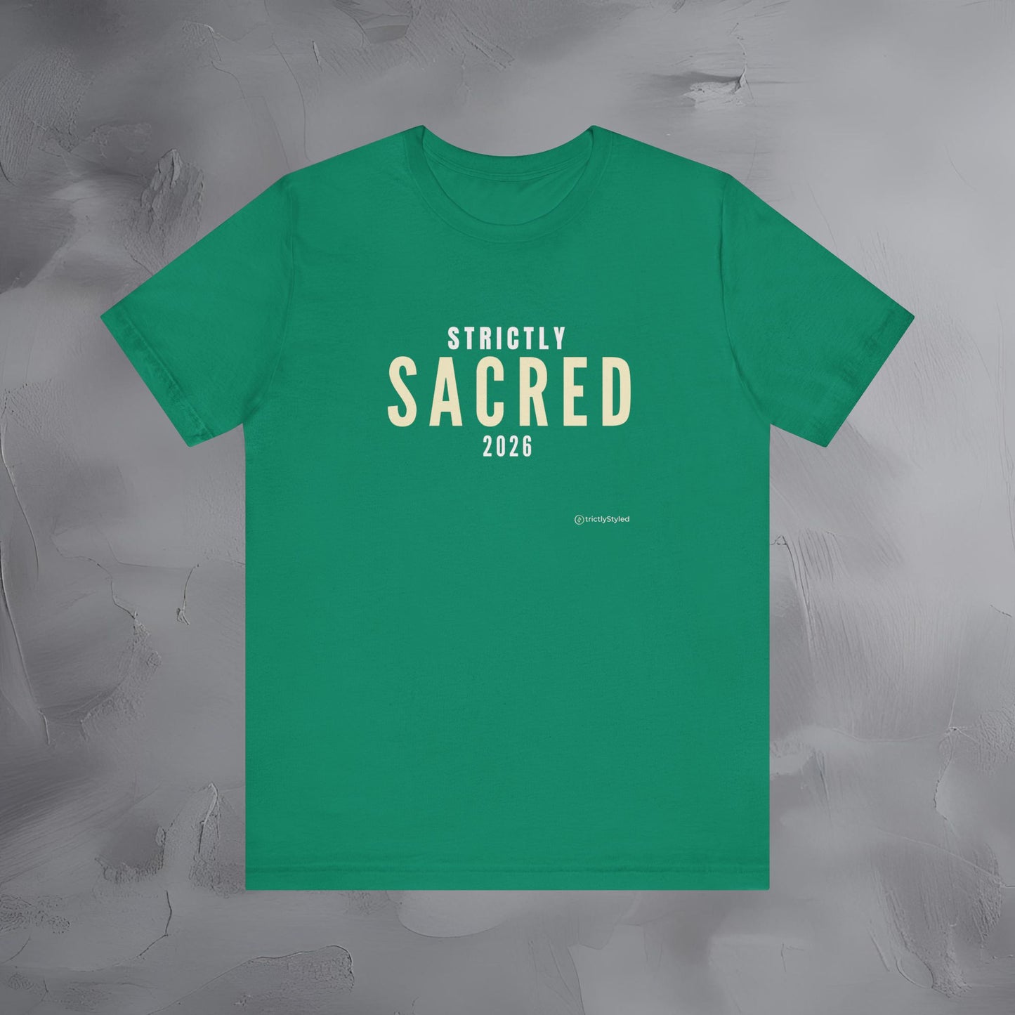 Strictly Sacred Shirt Minimalist New Year Intention T Shirt Unisex Graphic Tee