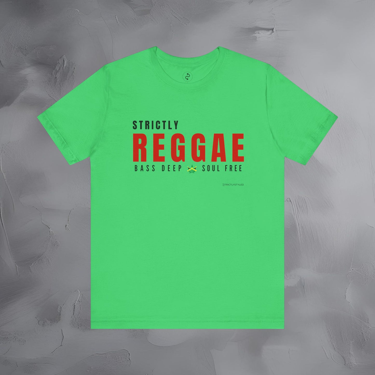 Strictly Reggae – Bass Deep. Soul Free. T-Shirt | Reggae Music Graphic Tee | Jamaican Roots Lifestyle Shirt