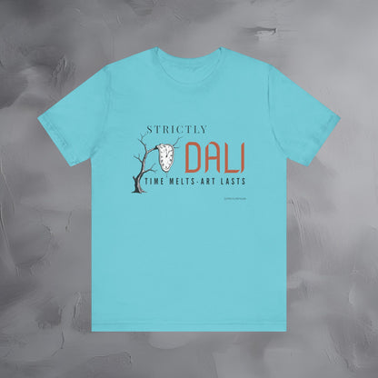 Strictly Dalí – Time Melts. Art Lasts. T-Shirt | Surrealist Artist Graphic Tee | Salvador Dalí Inspired Shirt