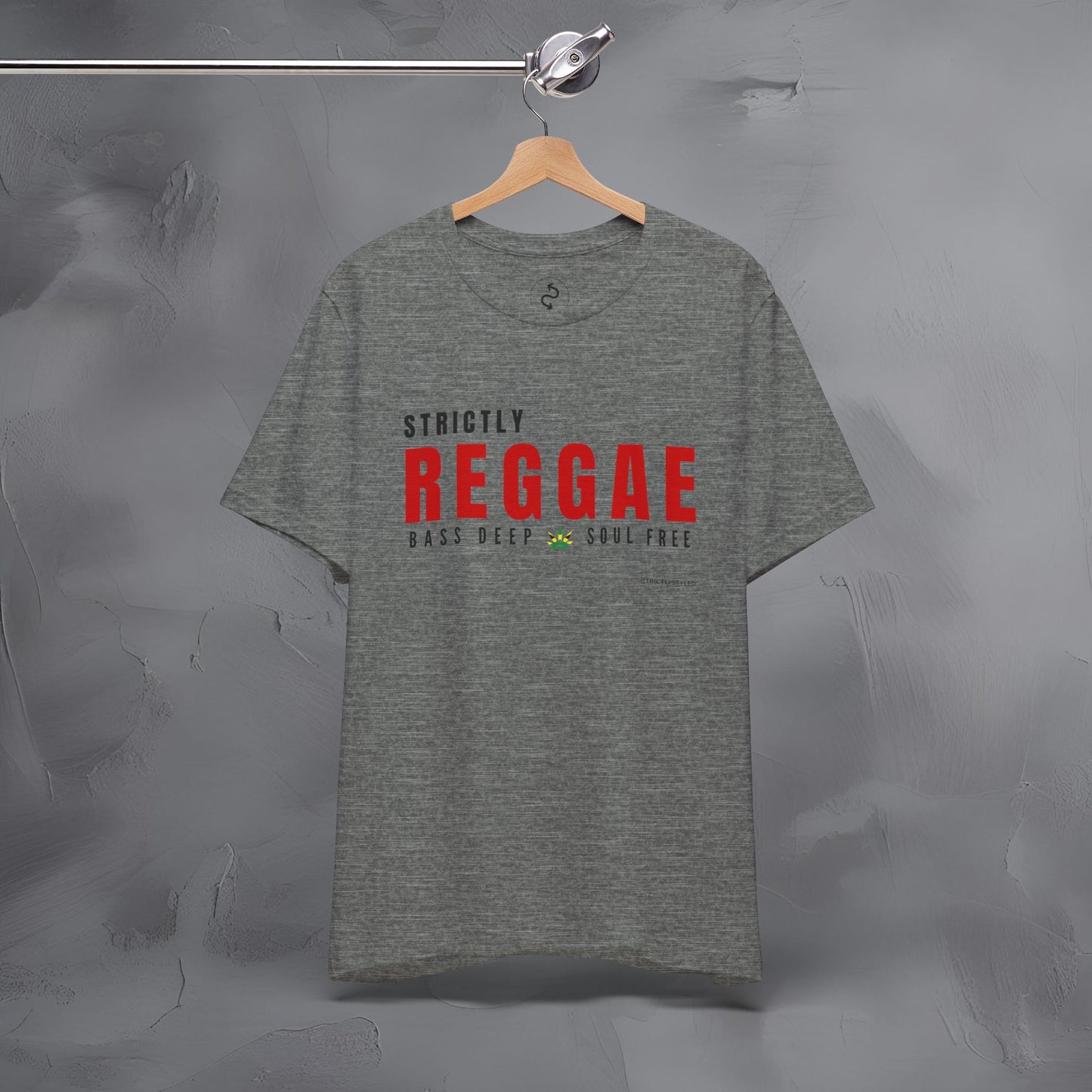 Strictly Reggae – Bass Deep. Soul Free. T-Shirt | Reggae Music Graphic Tee | Jamaican Roots Lifestyle Shirt