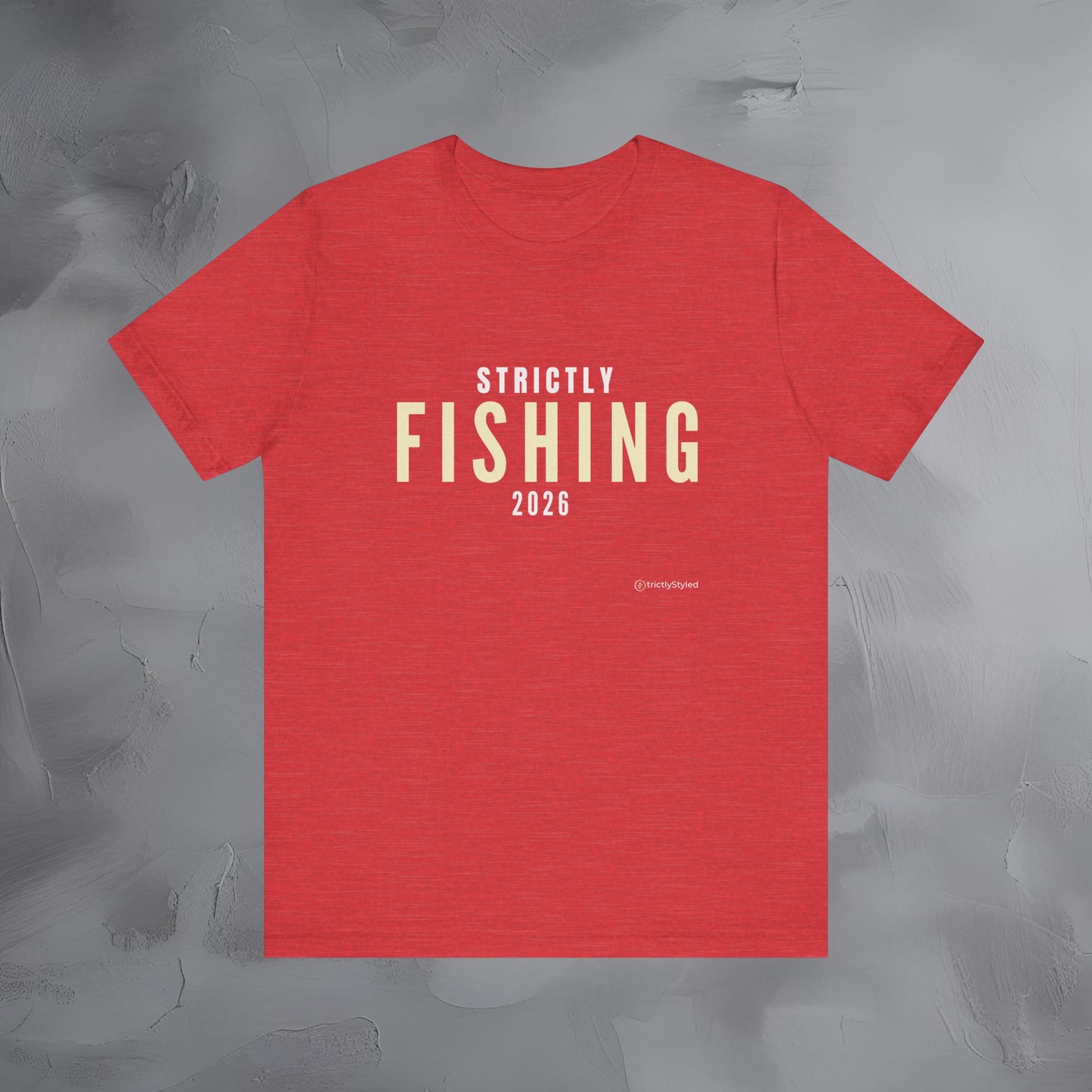 Strictly Fishing Shirt Minimalist New Year Intention T Shirt Unisex Graphic Tee