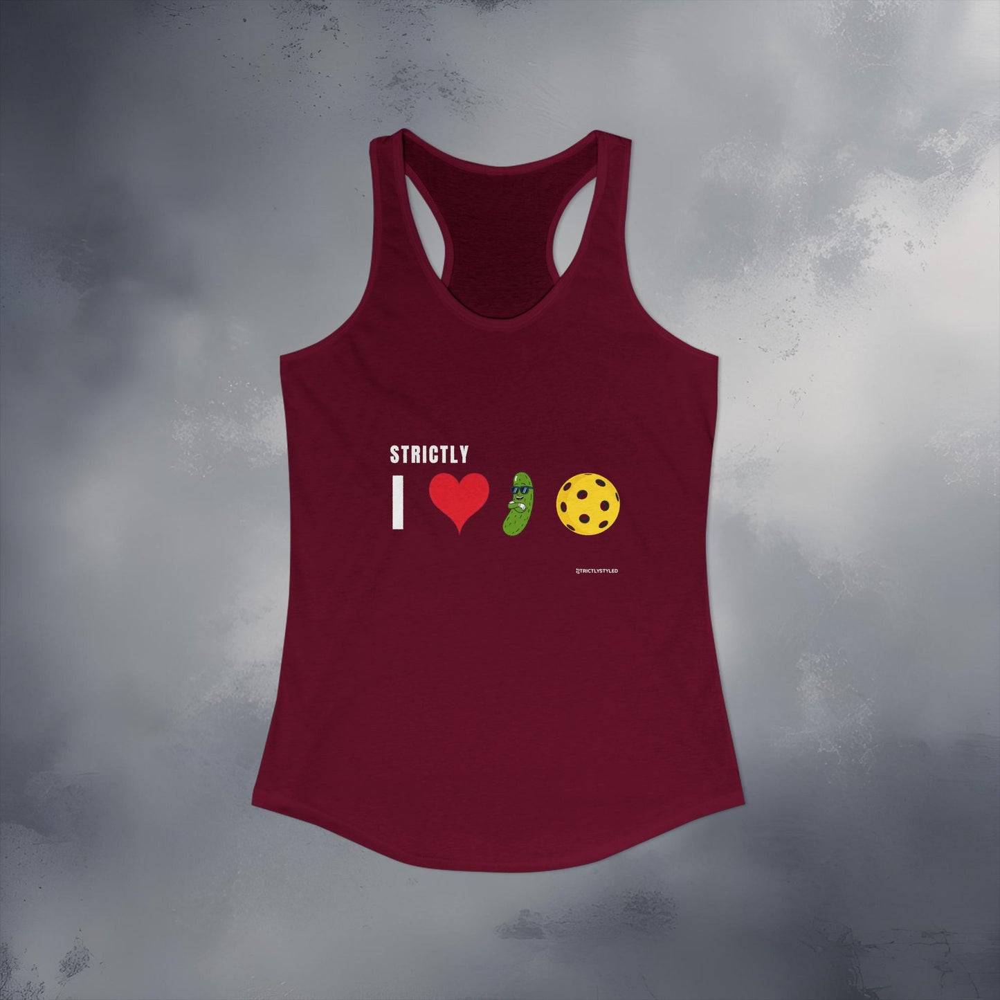 Strictly Pickleball Tank – I Love Pickleball