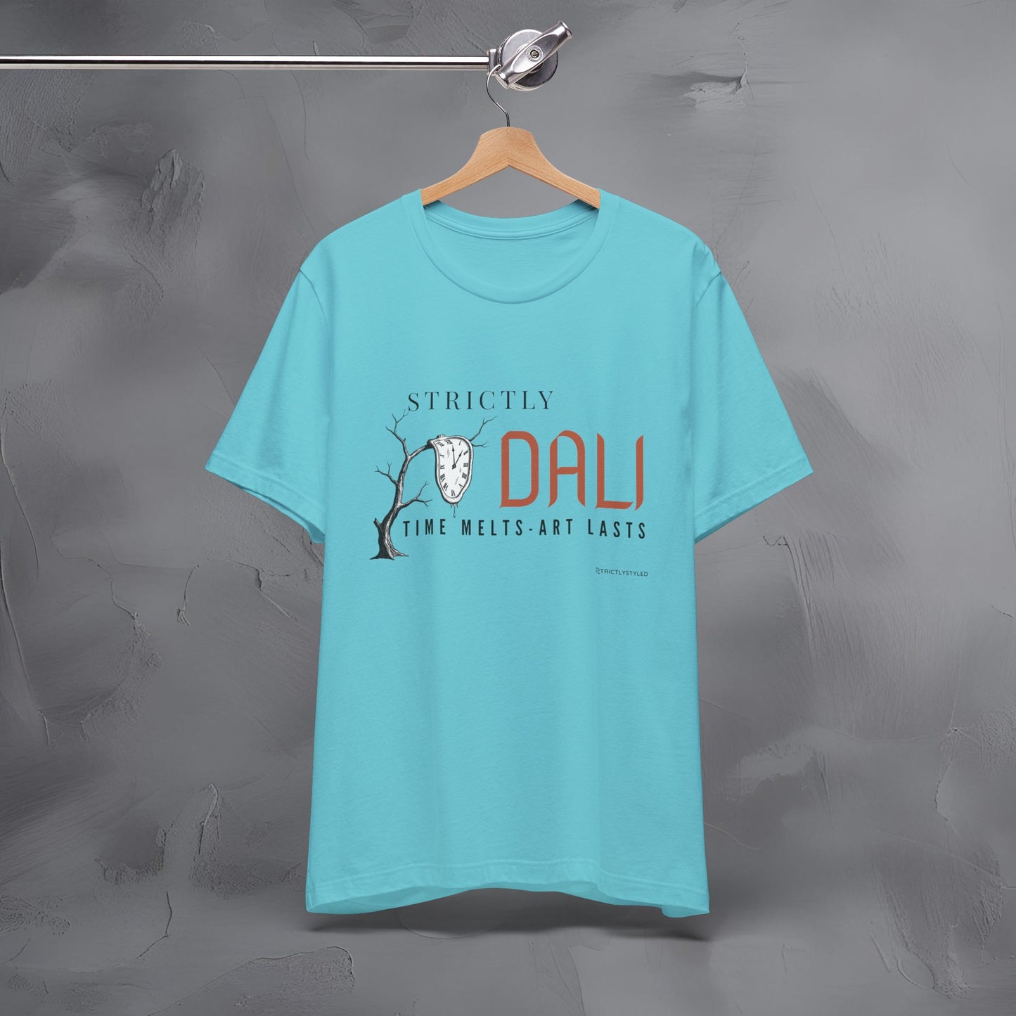 Strictly Dalí – Time Melts. Art Lasts. T-Shirt | Surrealist Artist Graphic Tee | Salvador Dalí Inspired Shirt