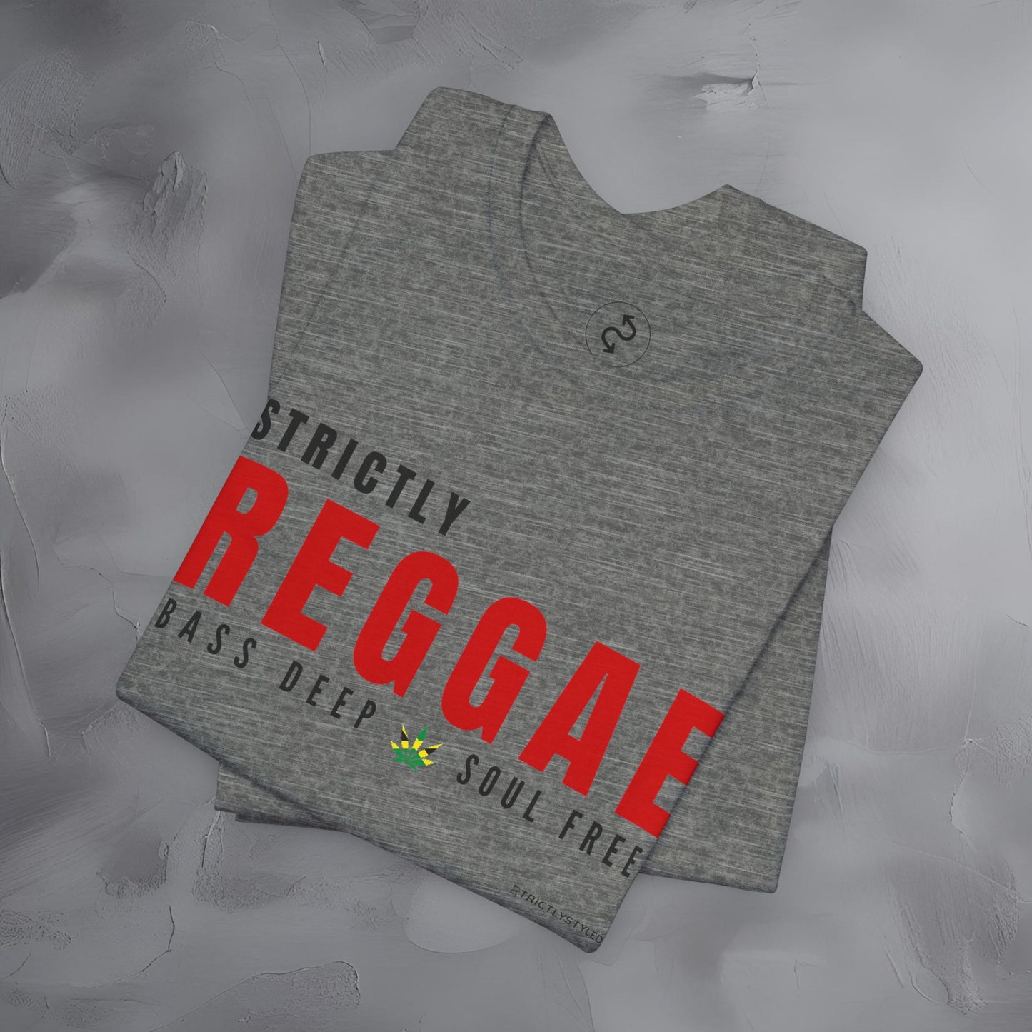 Strictly Reggae – Bass Deep. Soul Free. T-Shirt | Reggae Music Graphic Tee | Jamaican Roots Lifestyle Shirt