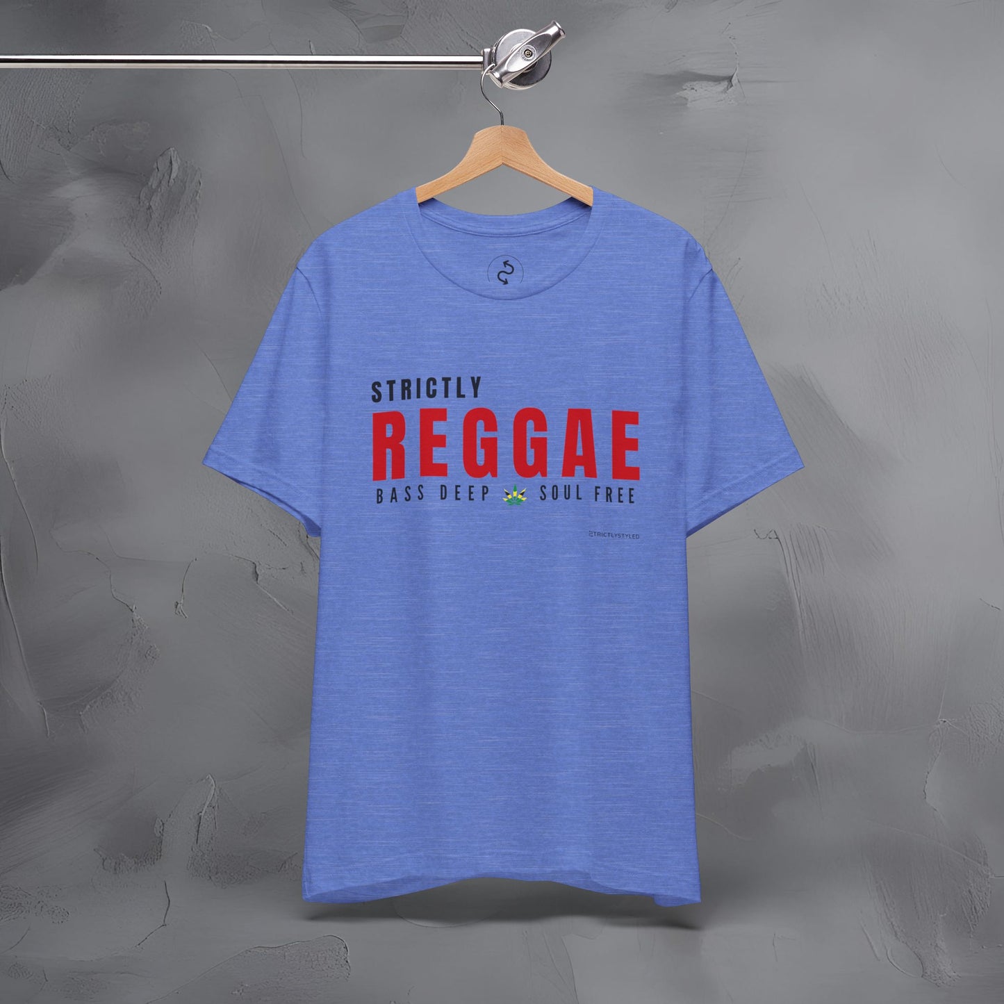 Strictly Reggae – Bass Deep. Soul Free. T-Shirt | Reggae Music Graphic Tee | Jamaican Roots Lifestyle Shirt