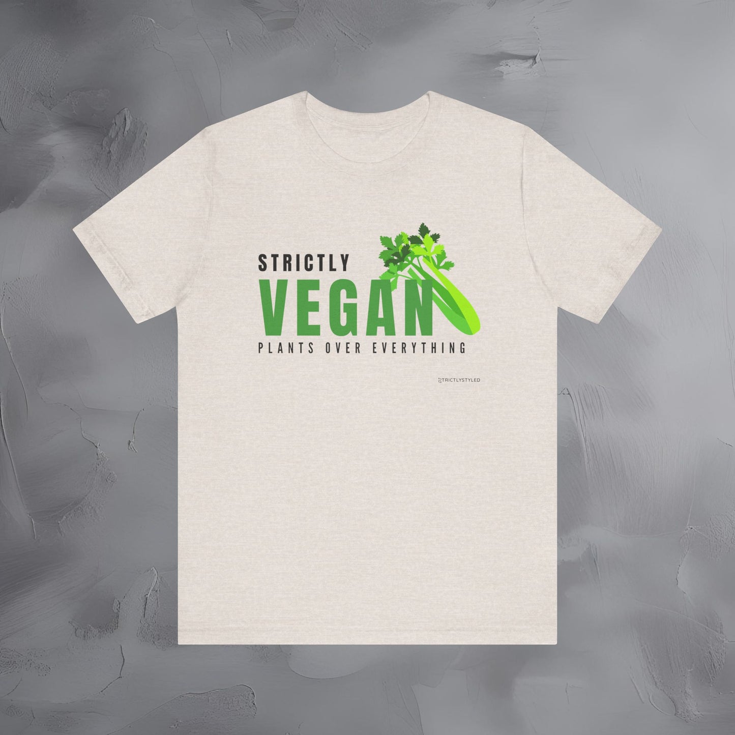 Plants Over Everything T-Shirt - Vegan Lifestyle Graphic Tee - Plant-Based Living Shirt