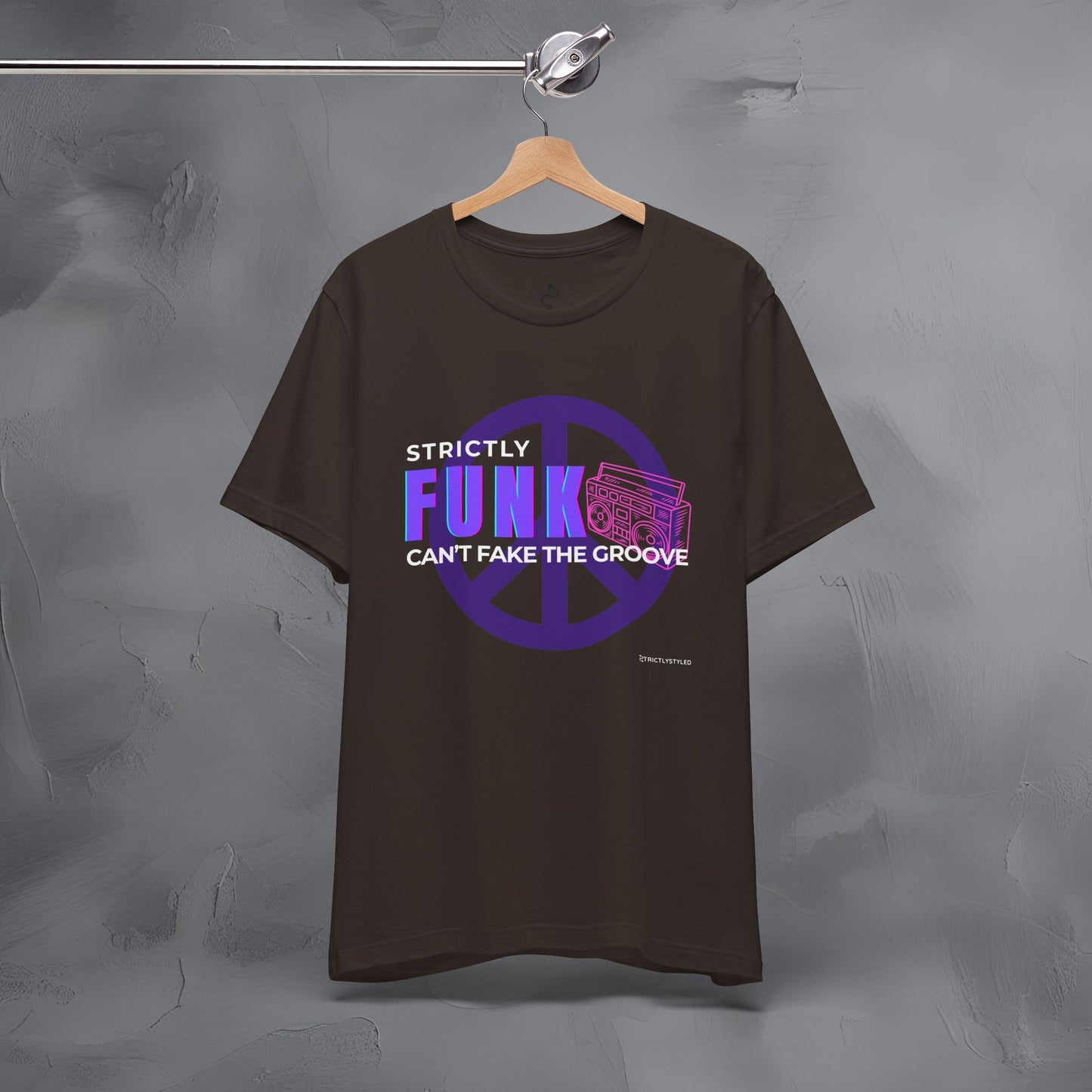 Strictly Funk T-Shirt – Can’t Fake the Groove – Funk Music Graphic Tee