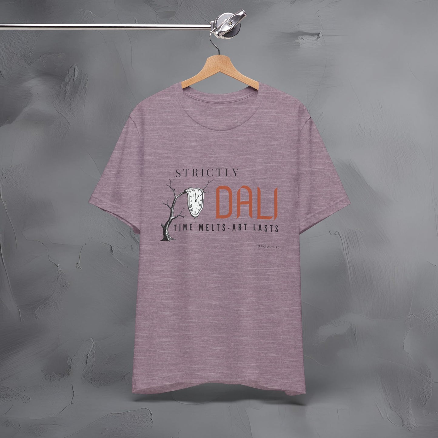 Strictly Dalí – Time Melts. Art Lasts. T-Shirt | Surrealist Artist Graphic Tee | Salvador Dalí Inspired Shirt