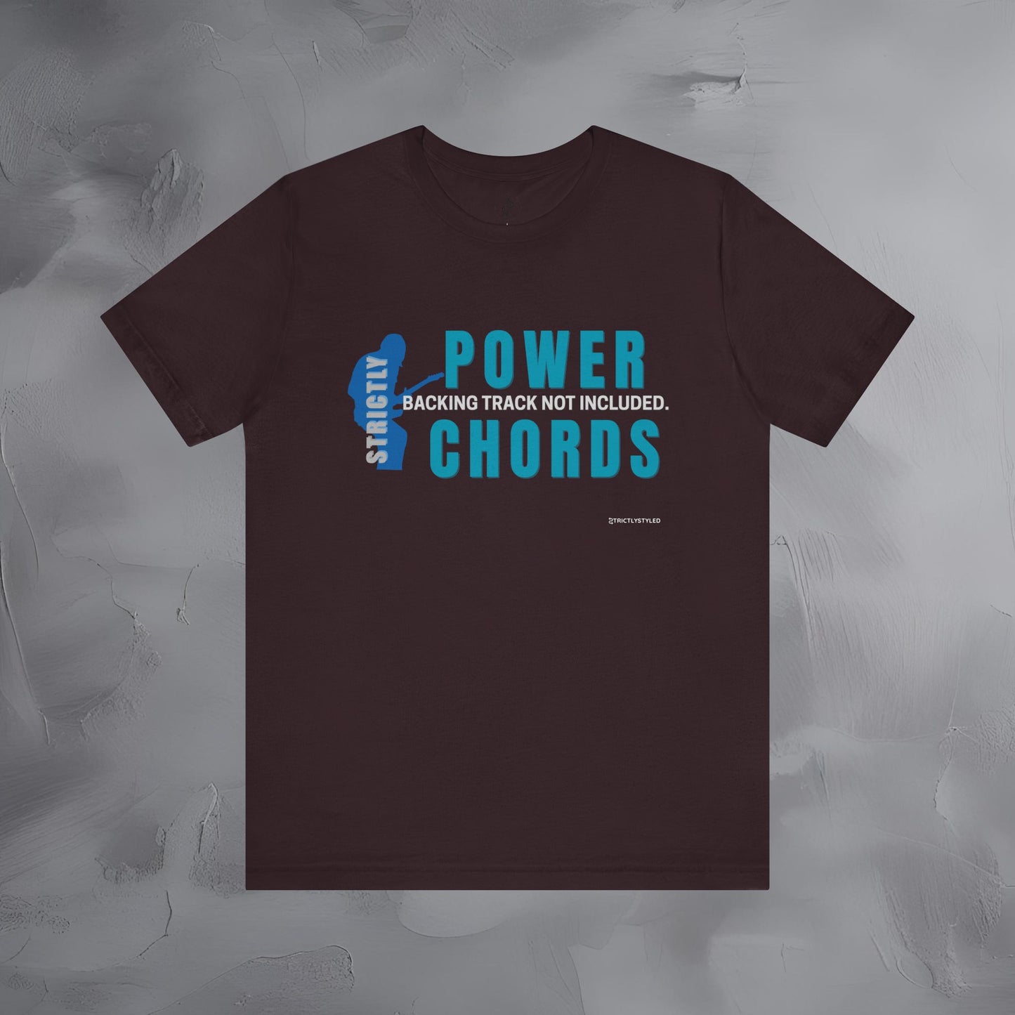 Strictly Guitar T-Shirt – Backing Track Not Included Musician Tee