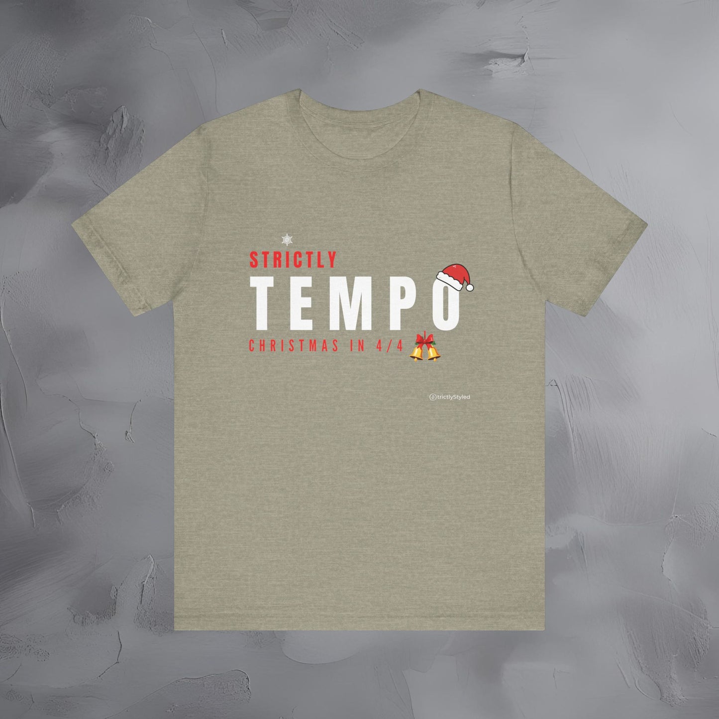 Strictly Tempo – Christmas in 4/4 - Funny Music Theory Christmas Shirt