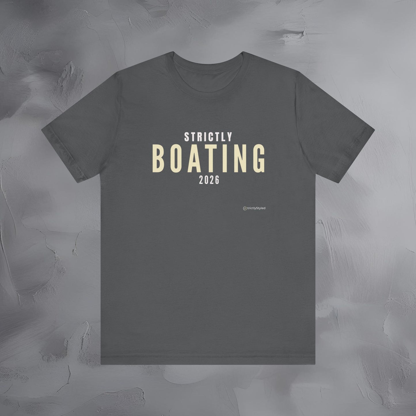 Strictly Boating Shirt Minimalist New Year Intention T Shirt Unisex Graphic Tee