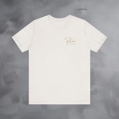 Strictly Rome Shirt | Born For Beauty Tee | Strictly Voyage Travel Apparel