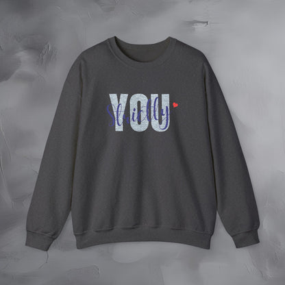 Strictly You - Embroidered Sweatshirt