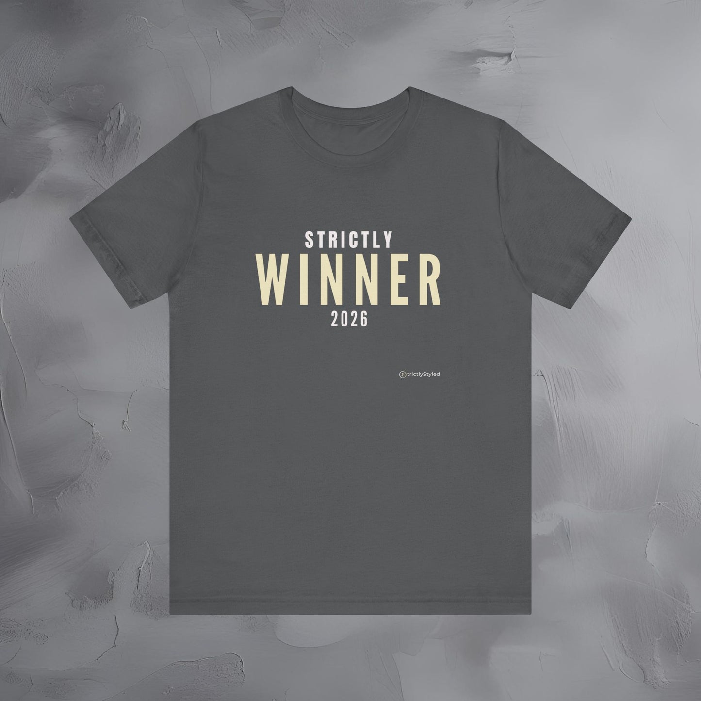 Strictly Winner Shirt Minimalist New Year Intention T Shirt Unisex Graphic Tee