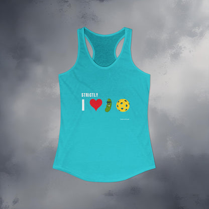 Strictly Pickleball Tank – I Love Pickleball