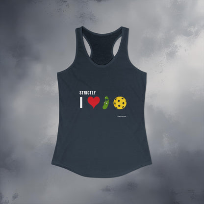 Strictly Pickleball Tank – I Love Pickleball