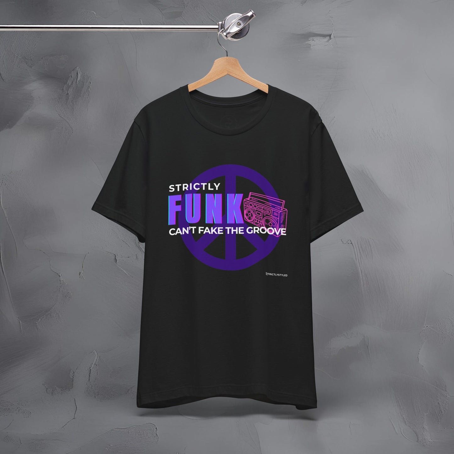 Strictly Funk T-Shirt – Can’t Fake the Groove – Funk Music Graphic Tee