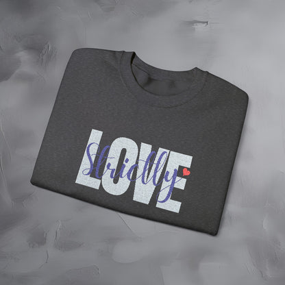 Strictly Love - Embroidered Sweatshirt