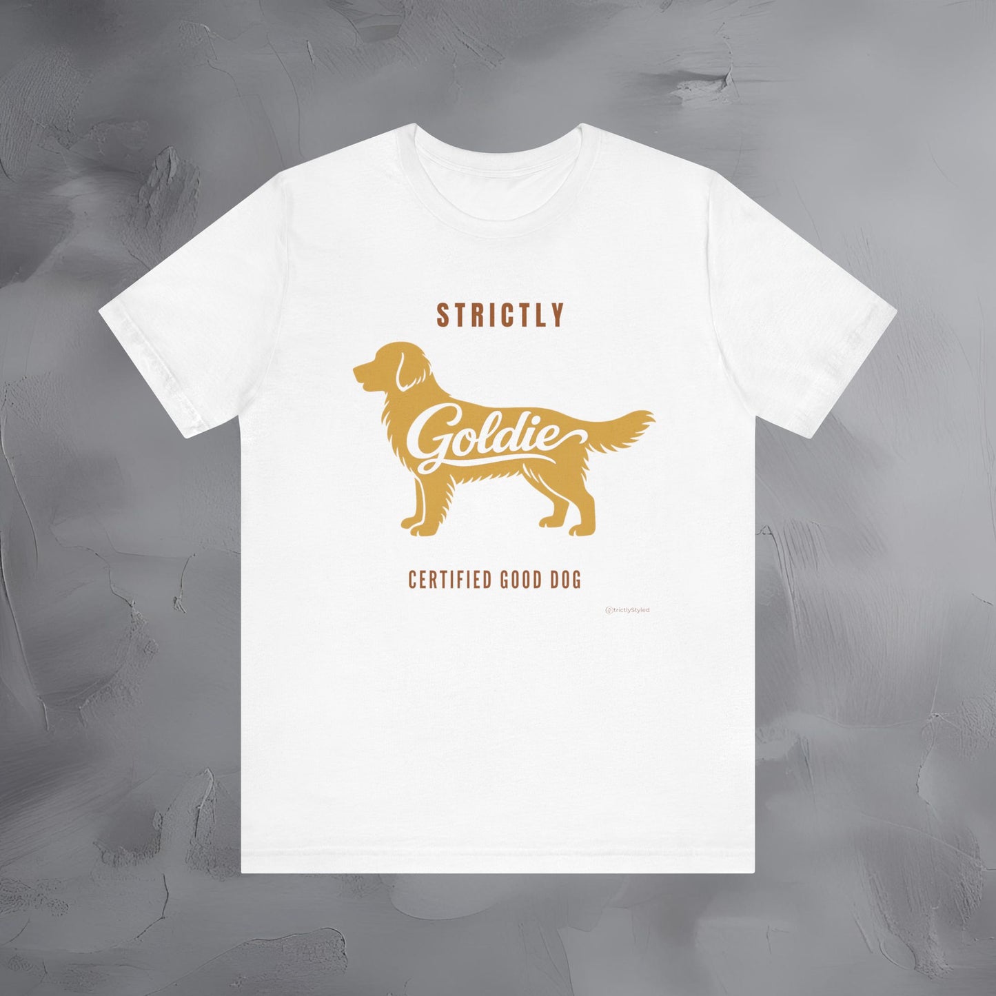 Strictly Goldie Golden Retriever T Shirt