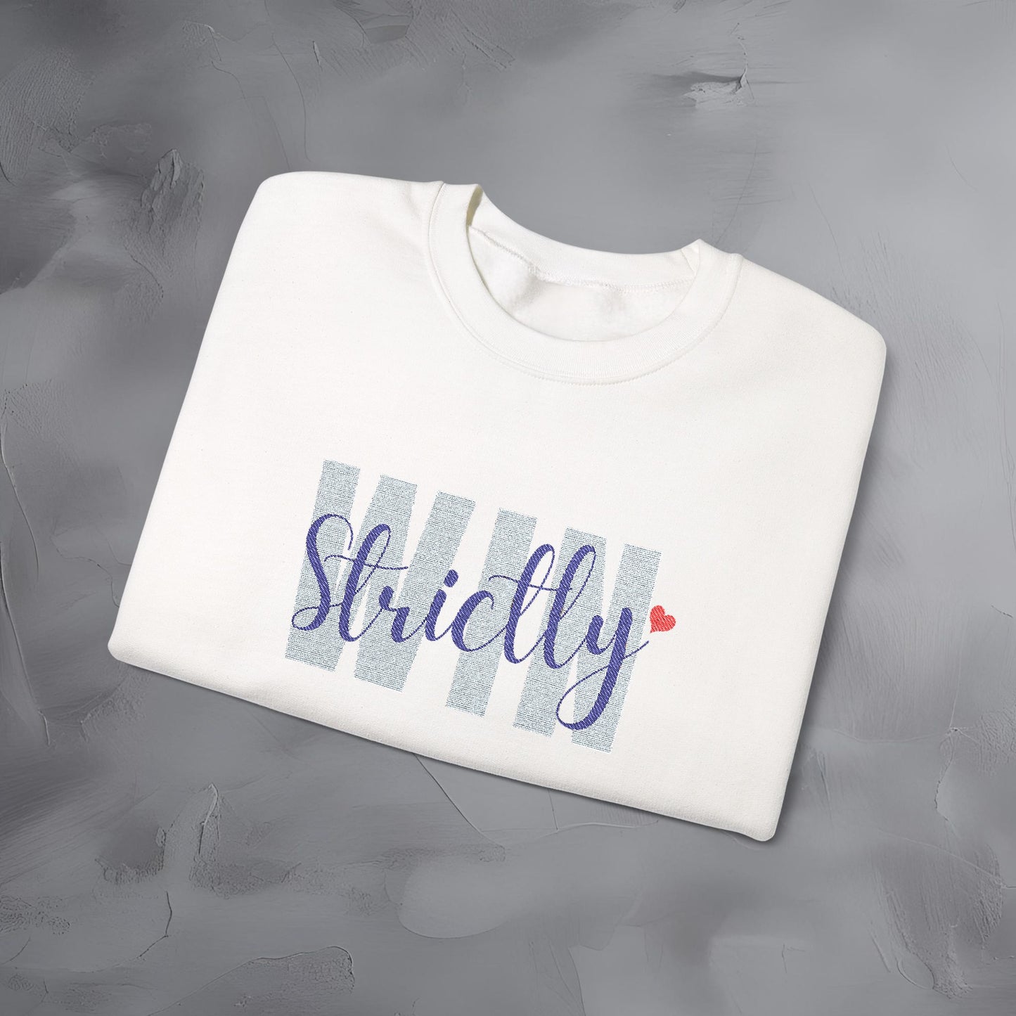Strictly Win - Embroidered Sweatshirt