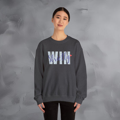 Strictly Win - Embroidered Sweatshirt