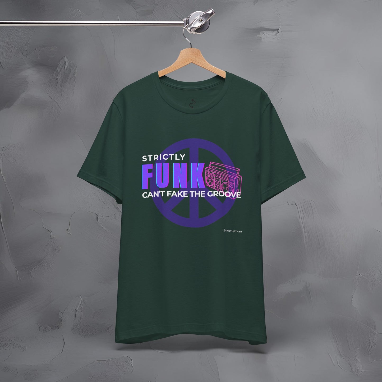 Strictly Funk T-Shirt – Can’t Fake the Groove – Funk Music Graphic Tee