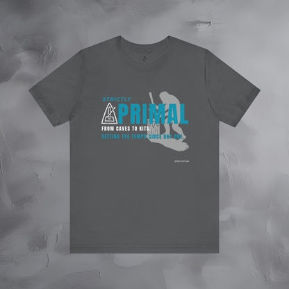 Strictly Primal T-Shirt – Drum & Rhythm Graphic Tee - From Cave to Kits