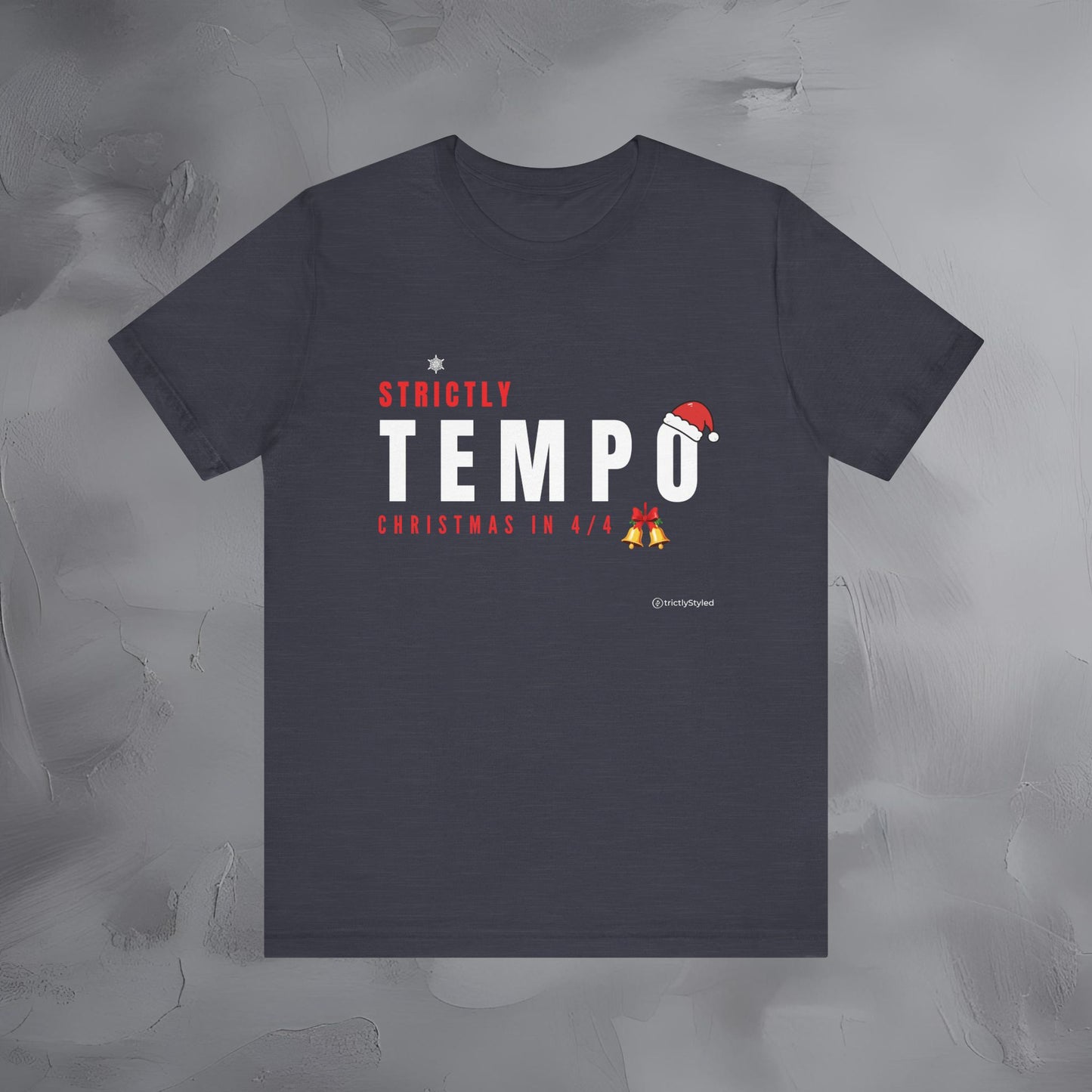 Strictly Tempo – Christmas in 4/4 - Funny Music Theory Christmas Shirt