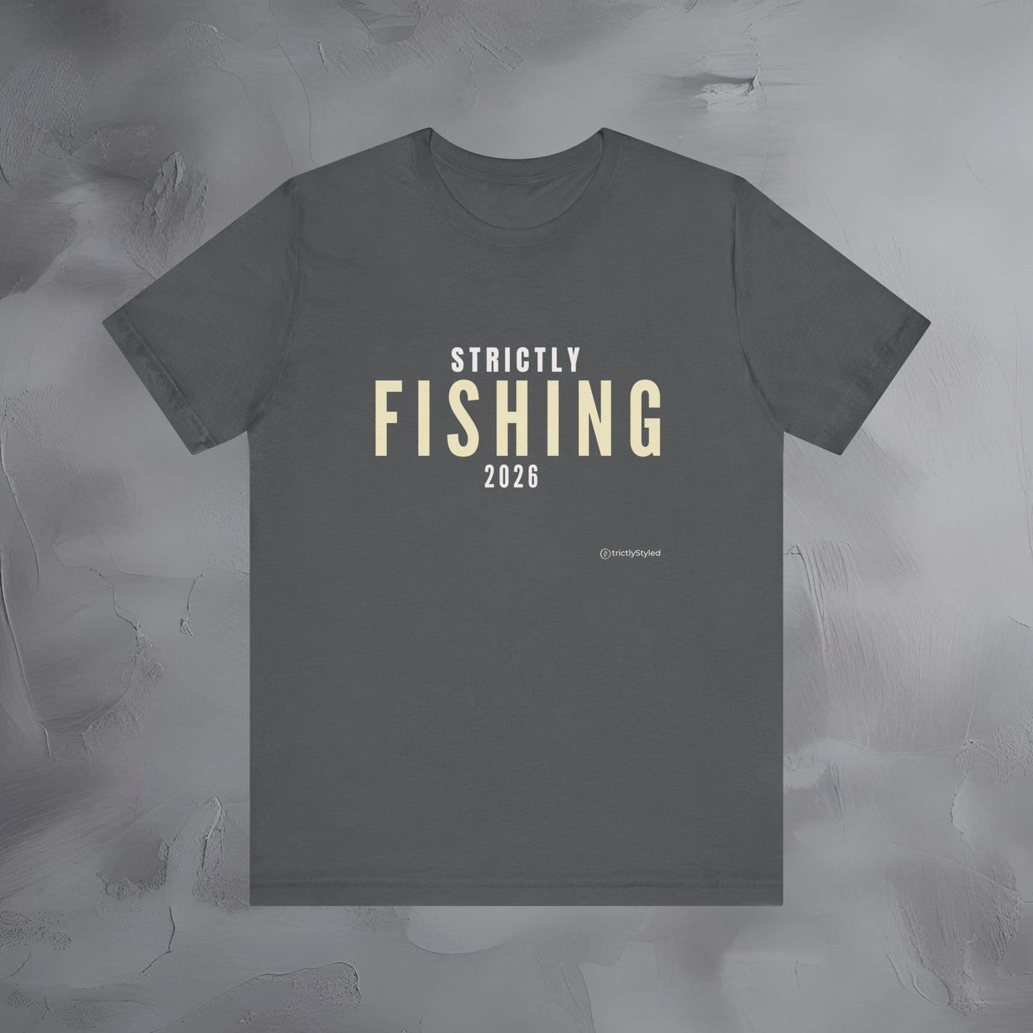 Strictly Fishing Shirt Minimalist New Year Intention T Shirt Unisex Graphic Tee