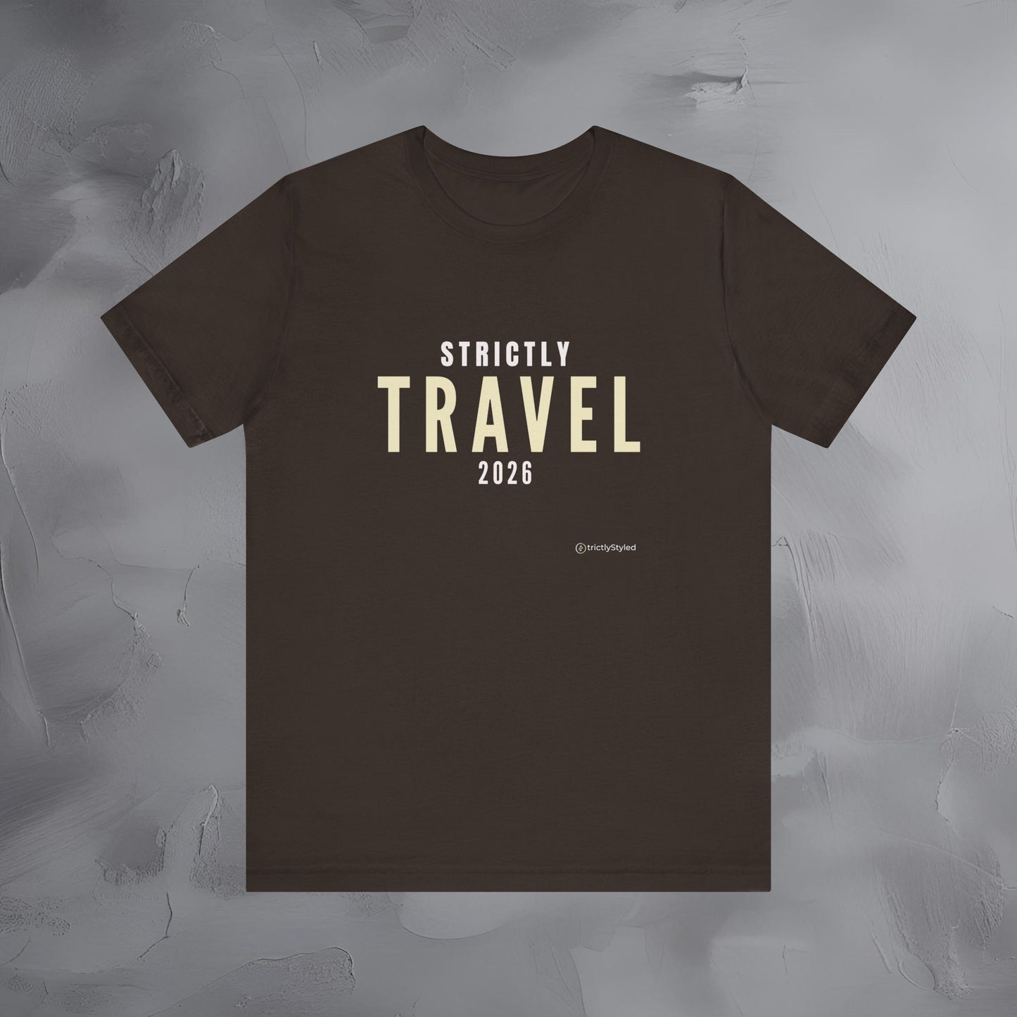 Strictly Travel Shirt Minimalist New Year Intention T Shirt Unisex Graphic Tee