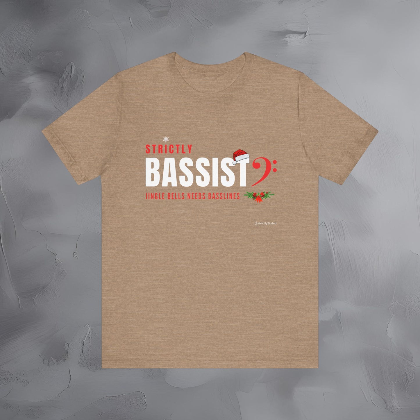 Strictly Bassist – Jingle Bell Needs Basslines - Funny Christmas Bass Player Shirt