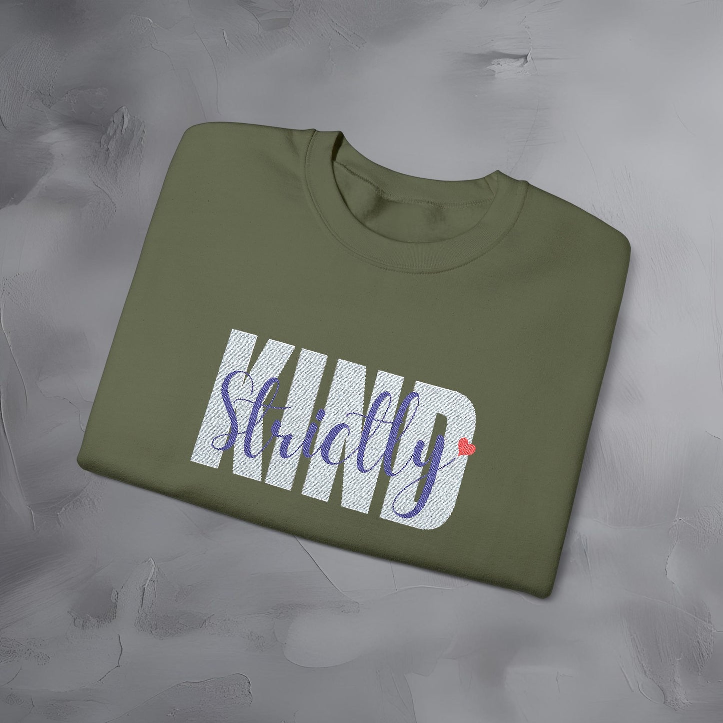 Strictly Kind - Embroidered Sweatshirt