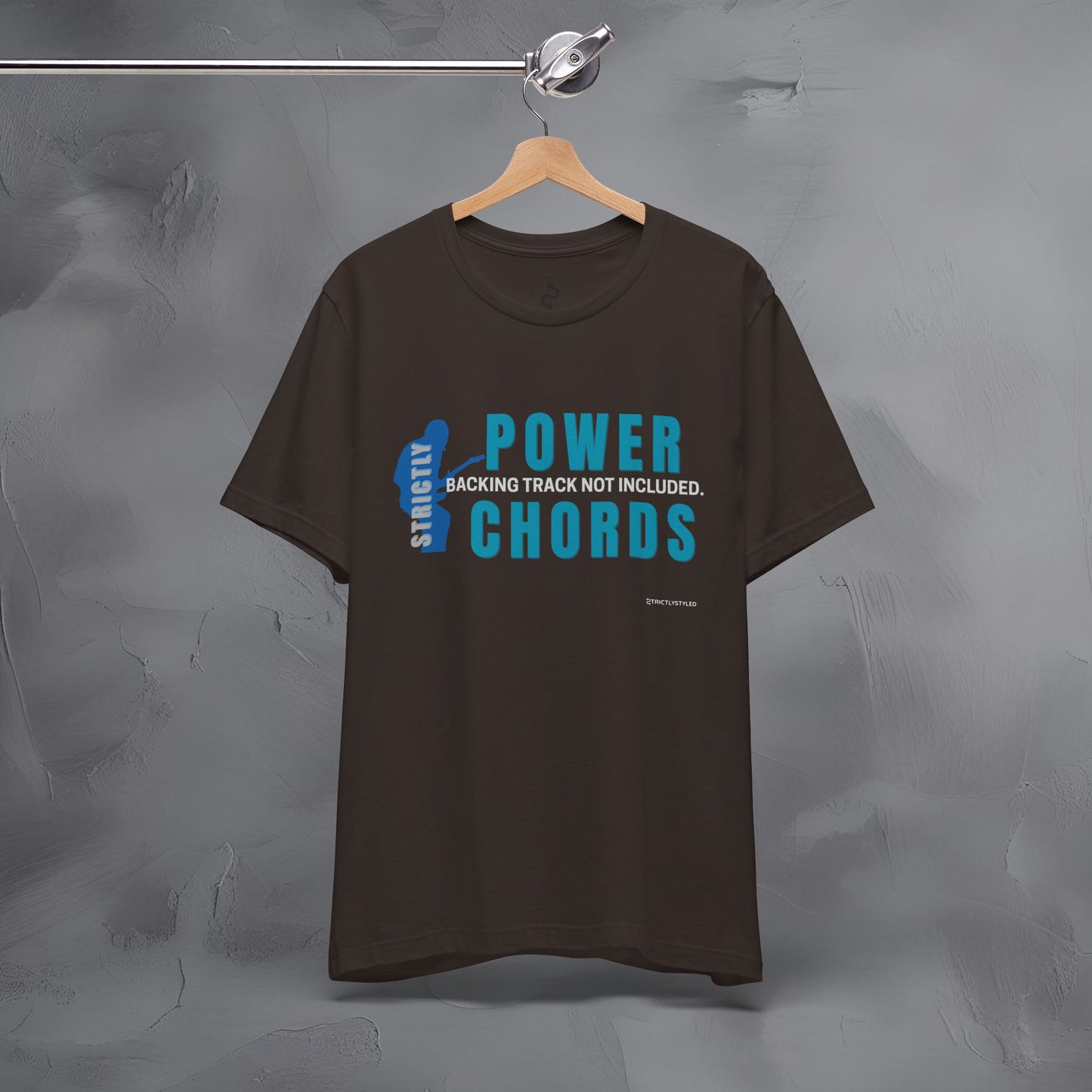 Strictly Guitar T-Shirt – Backing Track Not Included Musician Tee