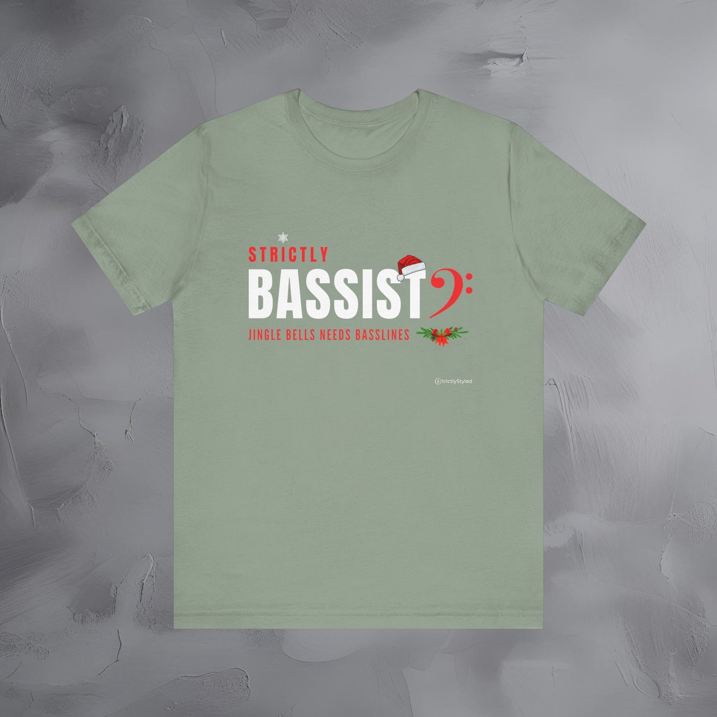 Strictly Bassist – Jingle Bell Needs Basslines - Funny Christmas Bass Player Shirt